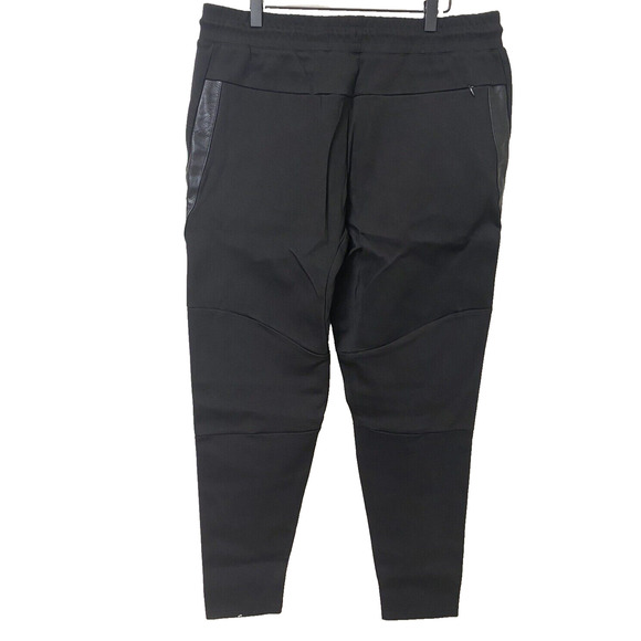 SQUATWOLF Jogger Men's Gym Tampered Pants Black Size XXL EUC - Picture 3 of 9